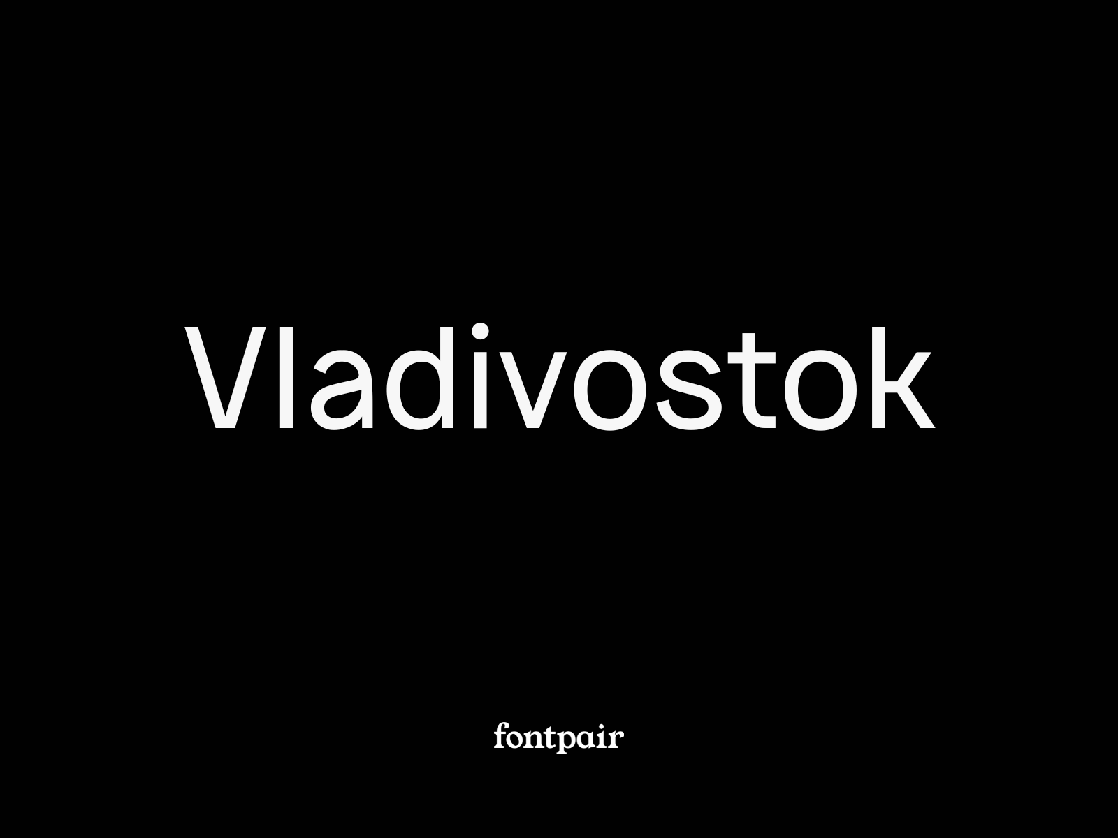 Laden Sie die Vladivostok Schriftart kostenlos herunter - Modern und Einzigartig