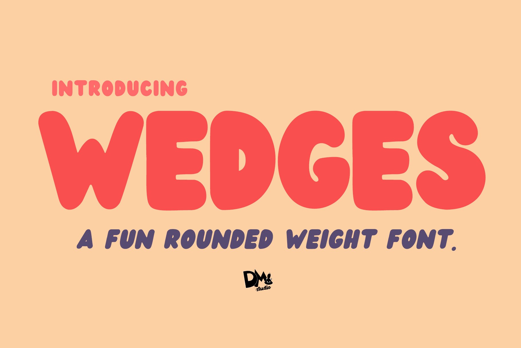 Download Wedges Font Free - Stylish Geometric Typeface