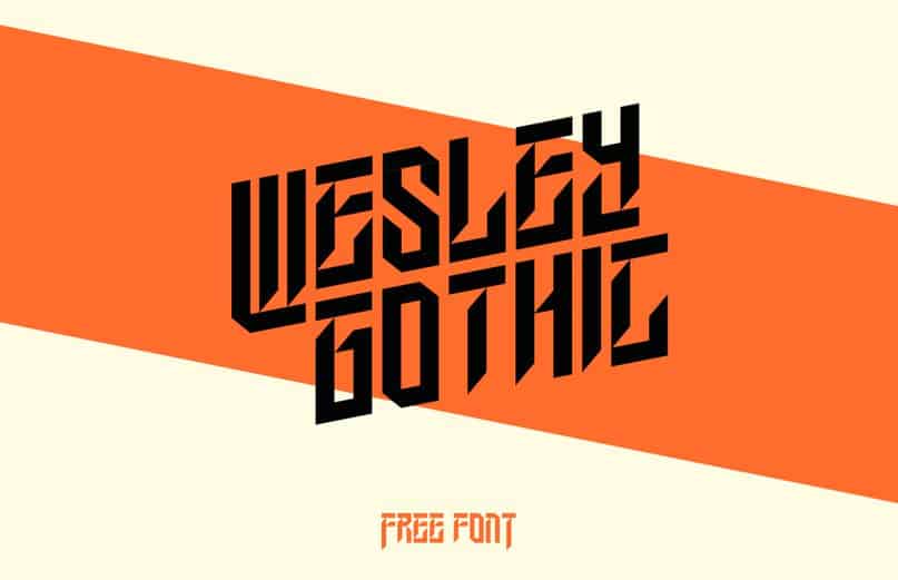 Download Wesley Gothic Font Free - Elegant Modern Typography