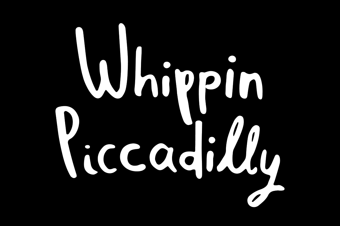 Kostenlos herunterladen: Whippin Piccadilly - Verspielt und Modern