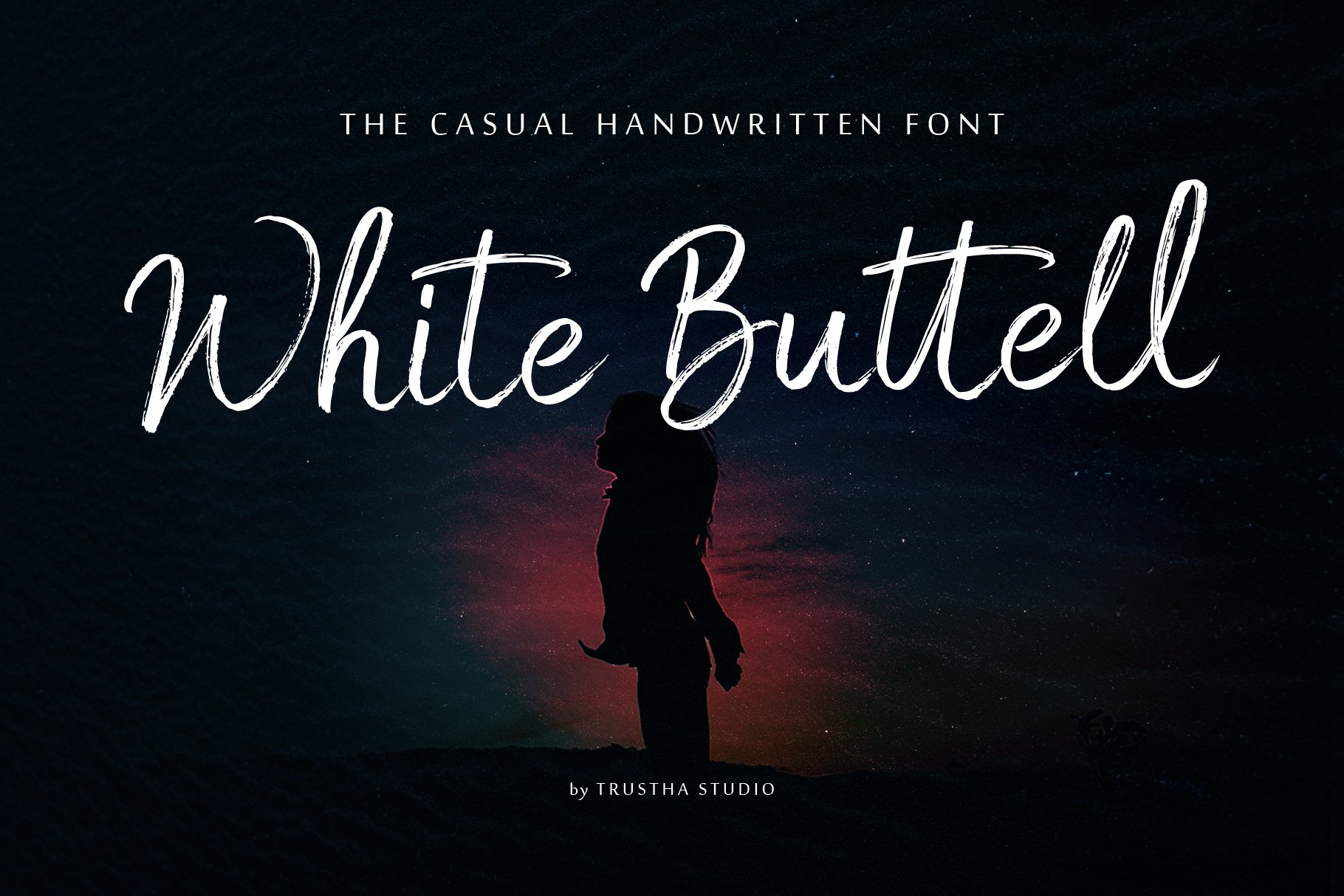 Скачайте бесплатно шрифт White Buttell - уникальный и стильный