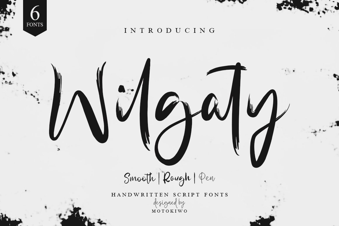 Download Wilgaty Free - Unique Geometric Font Style