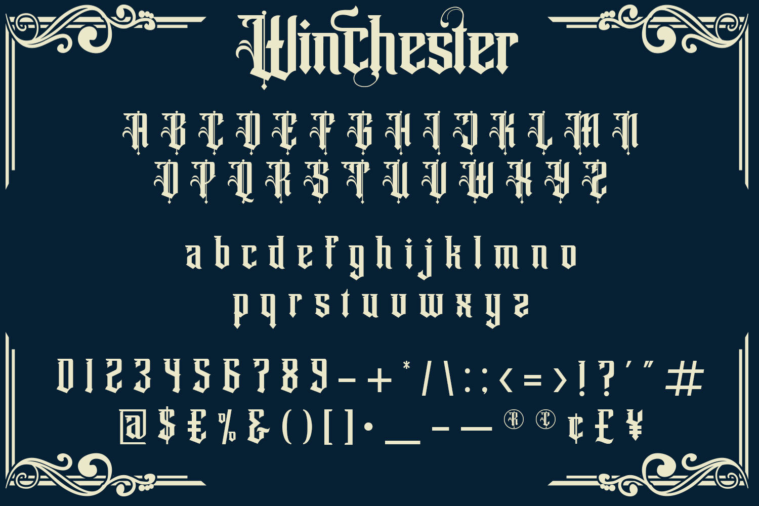 Download Winchester Font Free - Elegant Serif Style