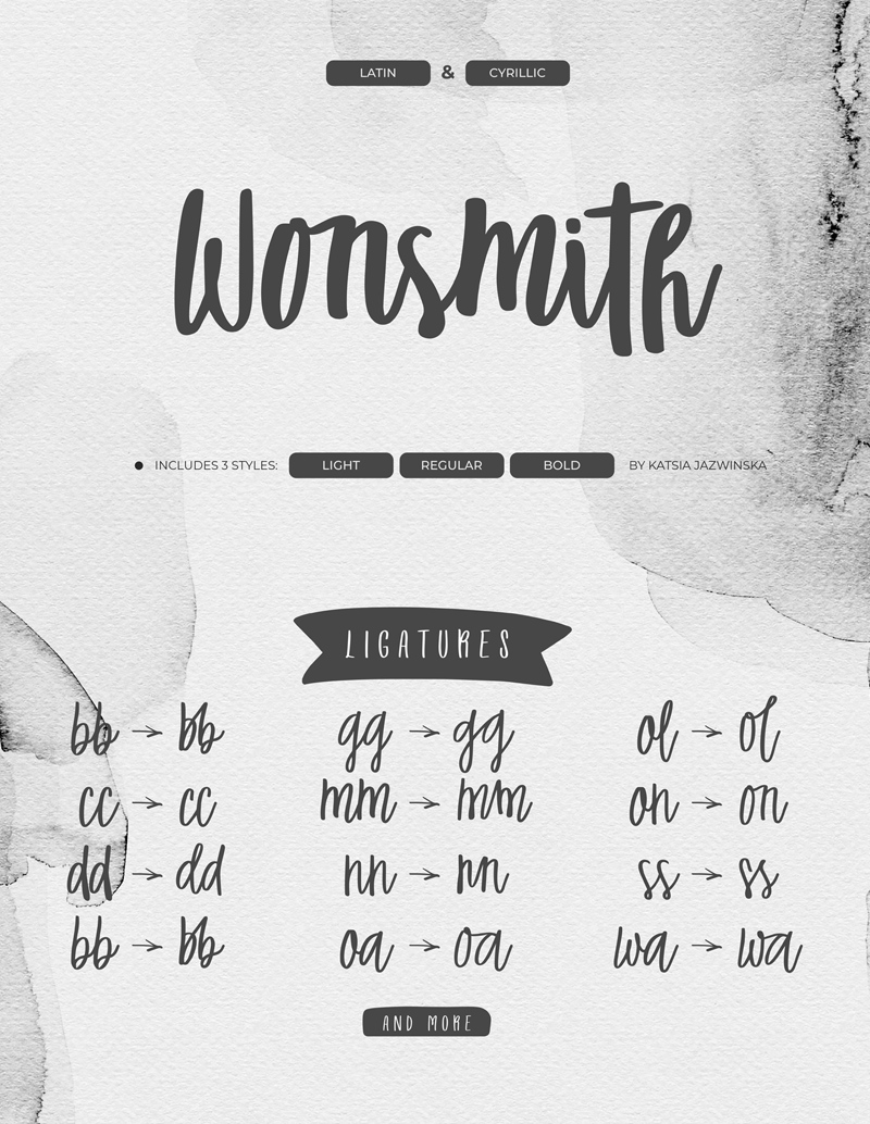 Download Wonsmith Font Free - Stylish & Versatile Display Type