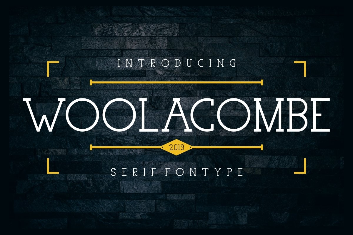 Laden Sie die Woolacombe Schriftart kostenlos herunter - Zeitlos & Elegant