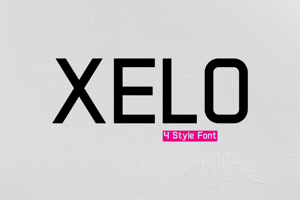 Download Xelo Font Free - Modern and Versatile Typeface