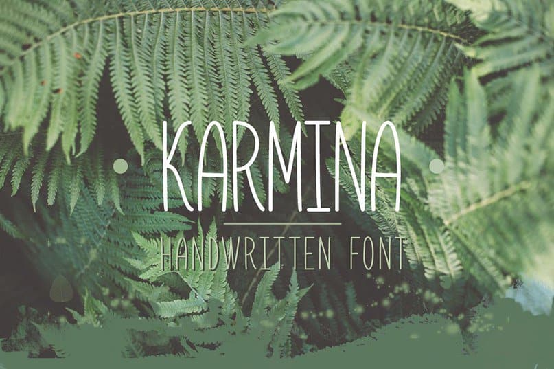 Kostenlos die Karmina Schriftart herunterladen - Stilvolle Eleganz für Ihre Designs