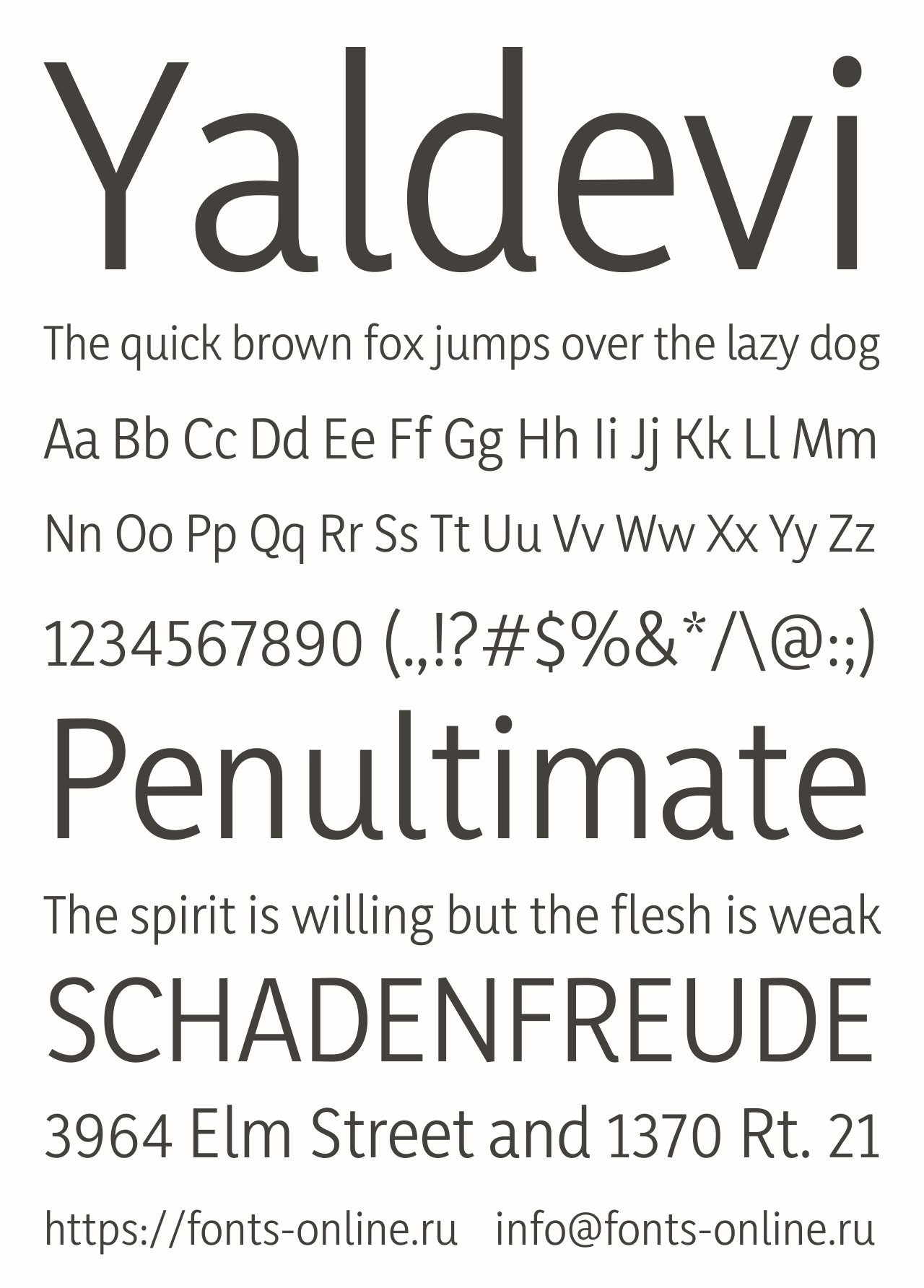 Download Yaldevi Font Free - Unique and Versatile Design