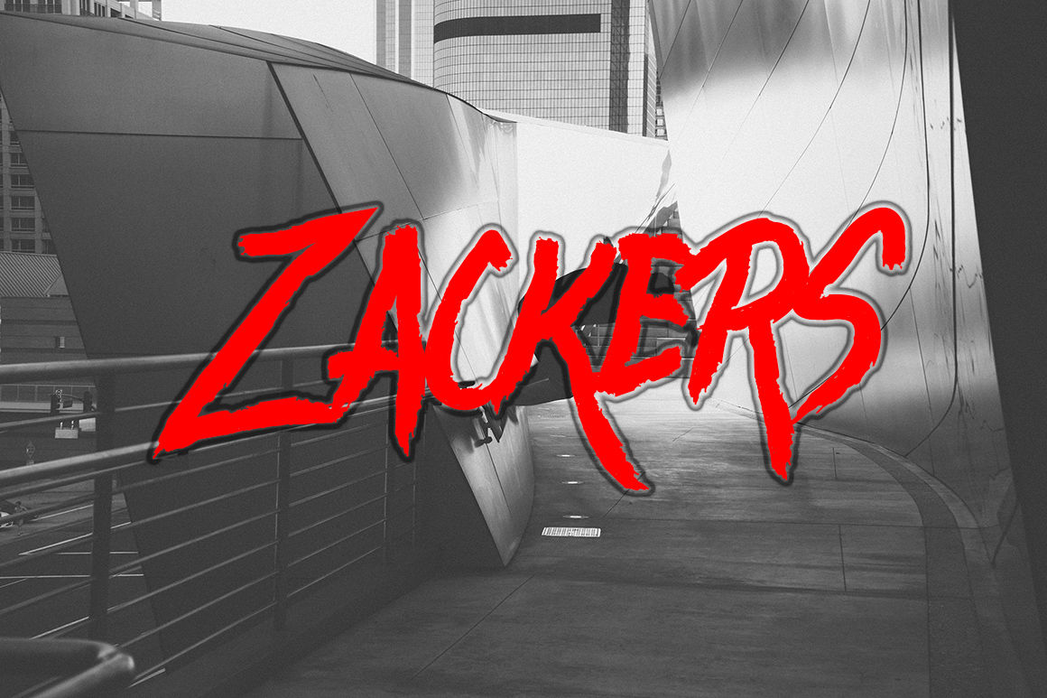 Download Zackers Font Free - Unique & Versatile Typeface