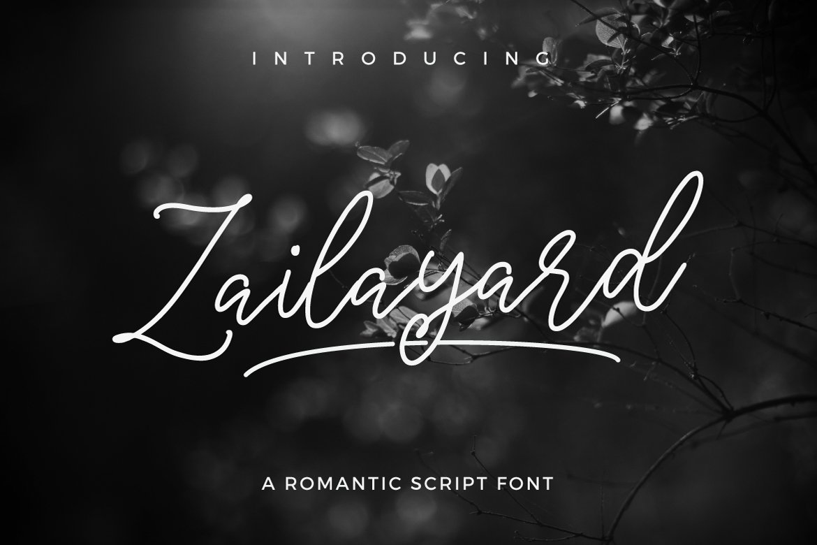 Download Zailayard Font for Free - Unique Elegant Style