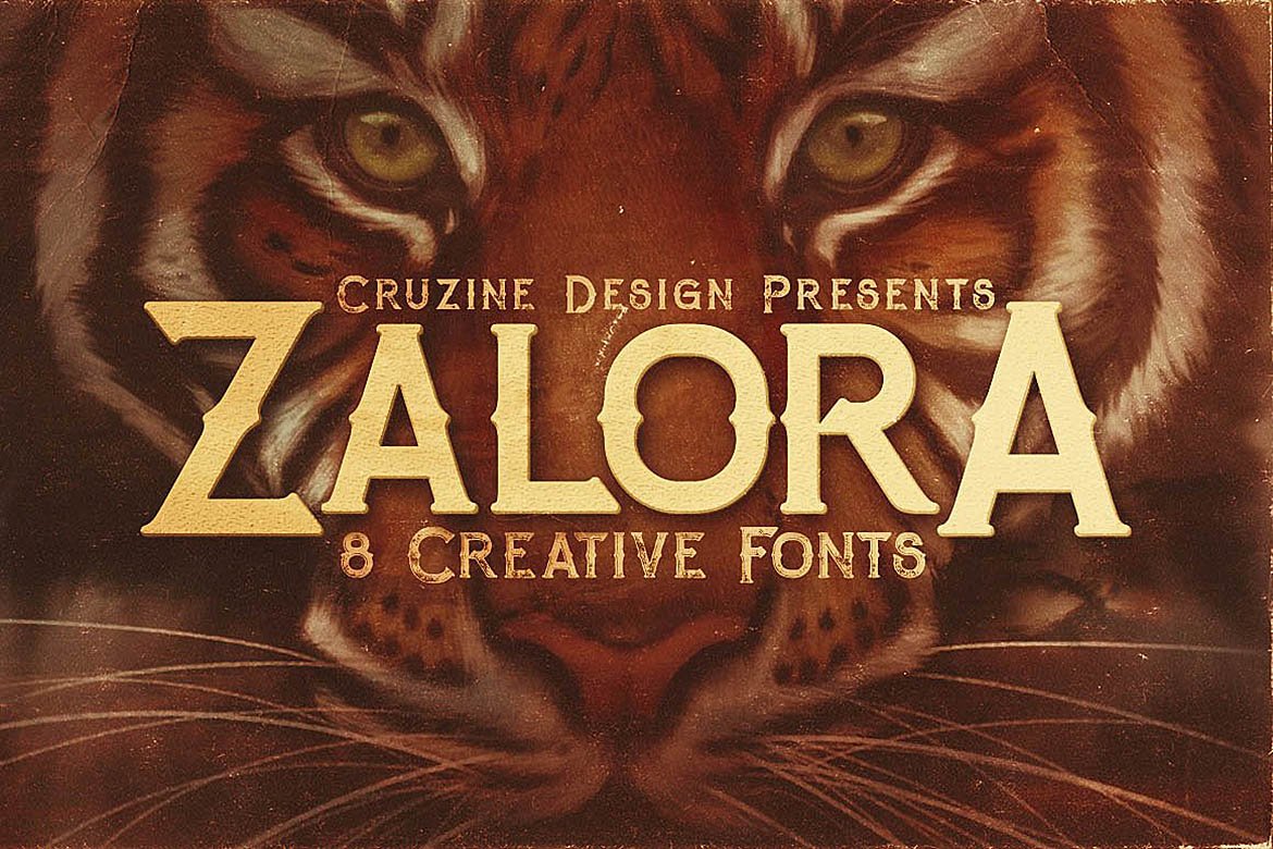 Скачайте бесплатно шрифт Zalora Typeface - современный шрифт для вашего дизайна