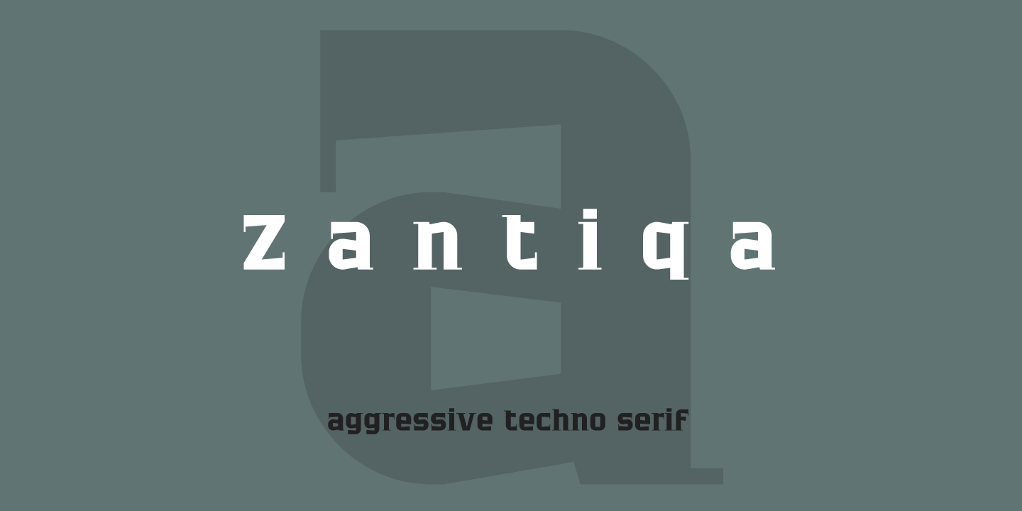 Download Zantiqa 4F Free - Stylish Font for Creative Designs