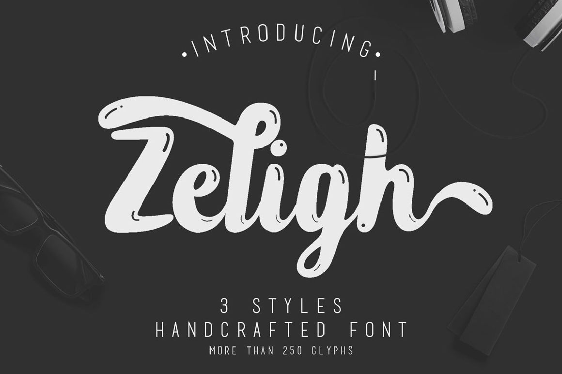 Скачайте бесплатно шрифт Zeligh Typeface - стильный и современный