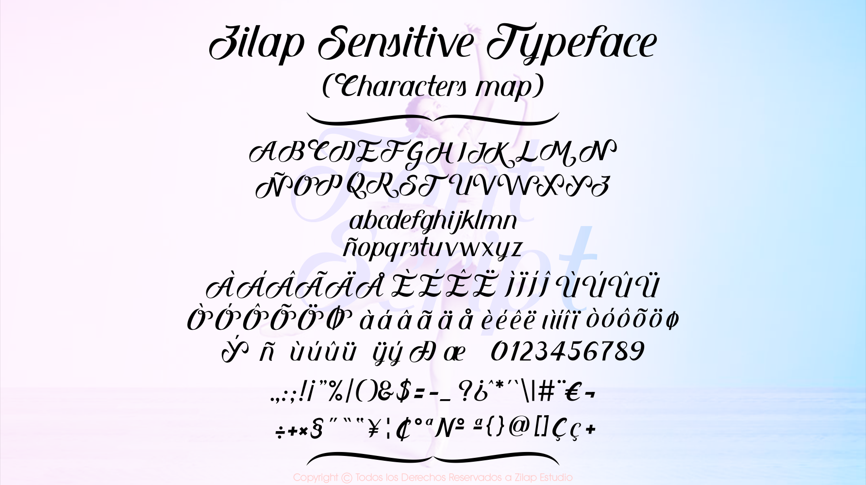 Free Download Zilap Sensitive Font - Modern Elegant Design