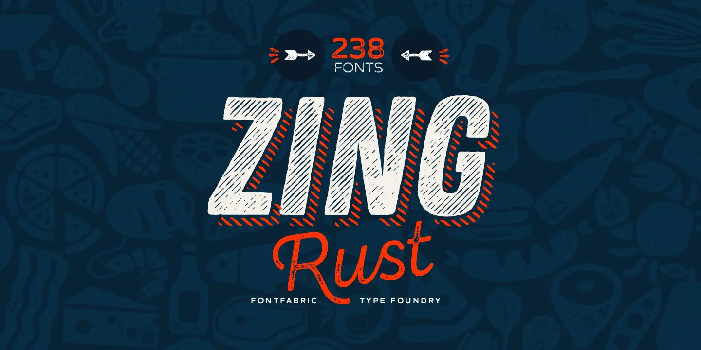 Download Zingrust Font Free - Stylish Retro Vibes