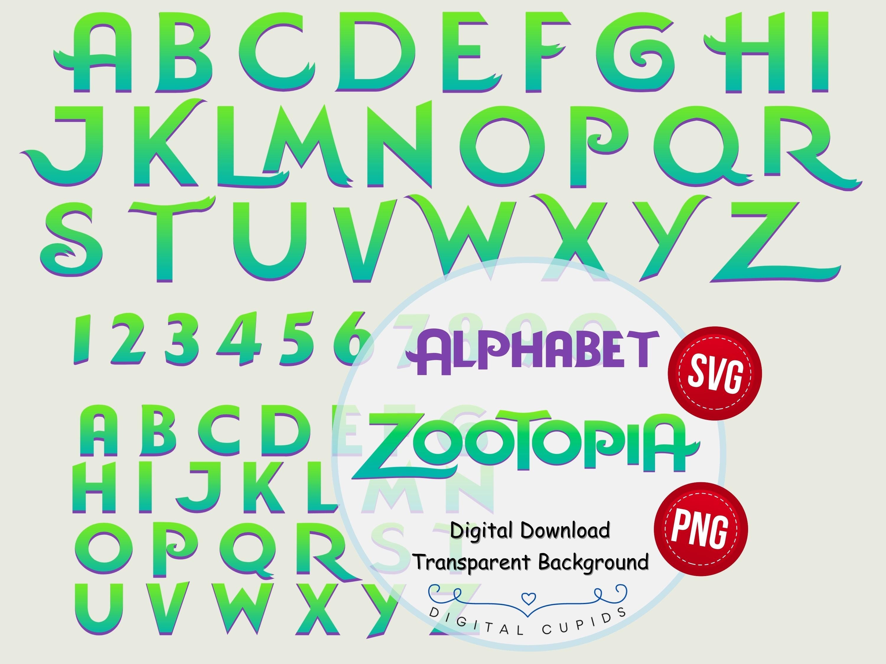 Download Zootopia Font Free - Fun and Playful Design