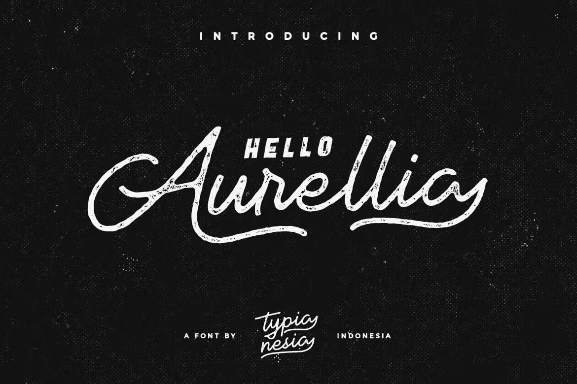 Скачайте шрифт Aurellia Vintage Font - Идеальный для ретро-дизайна