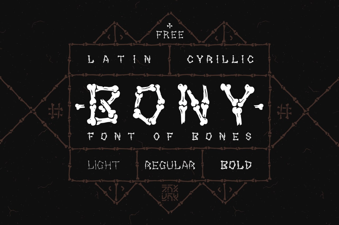 Free Bony Font Download - Unique and Stylish Typefaces