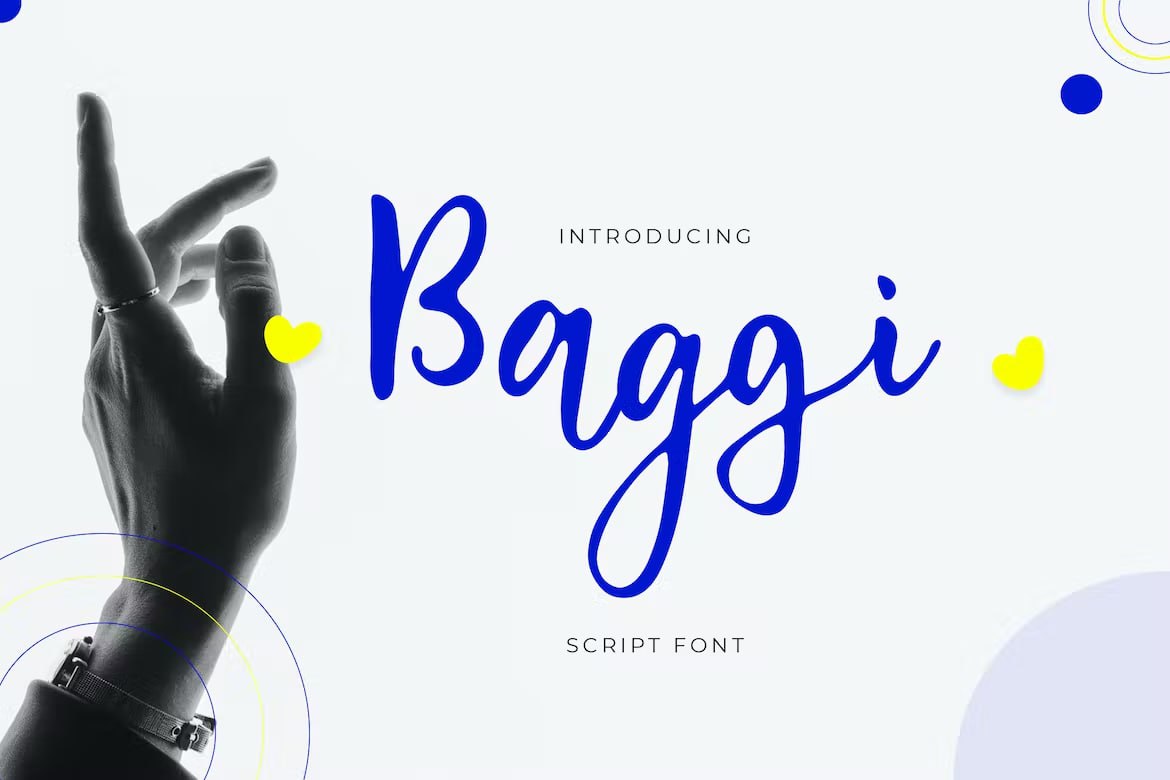 Download Baggi Script Font Free - Stylish Calligraphy Design