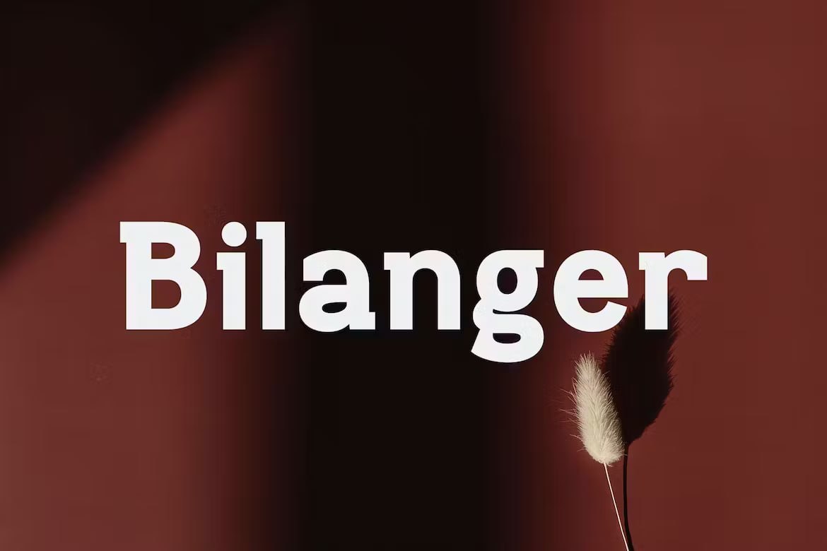 Download Balanger Modern Sans Serif - Free Stylish Font