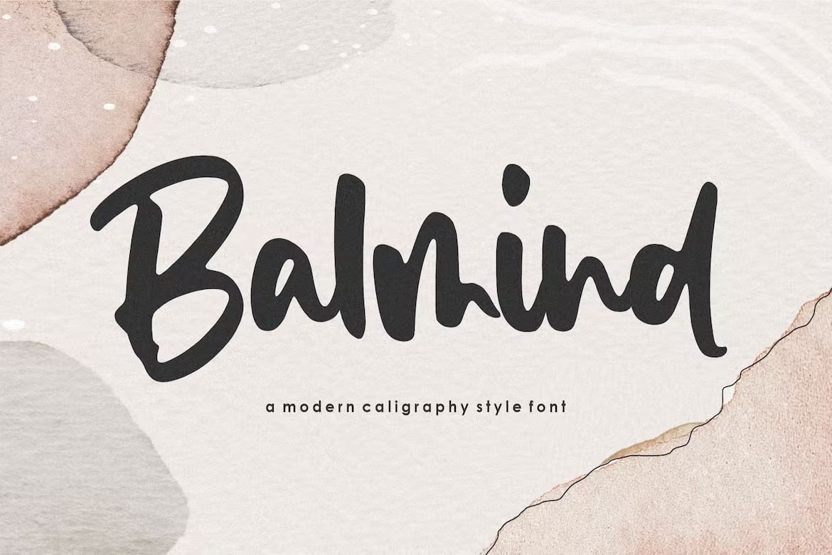 Download Balmind Font Free - Stylish Modern Typeface