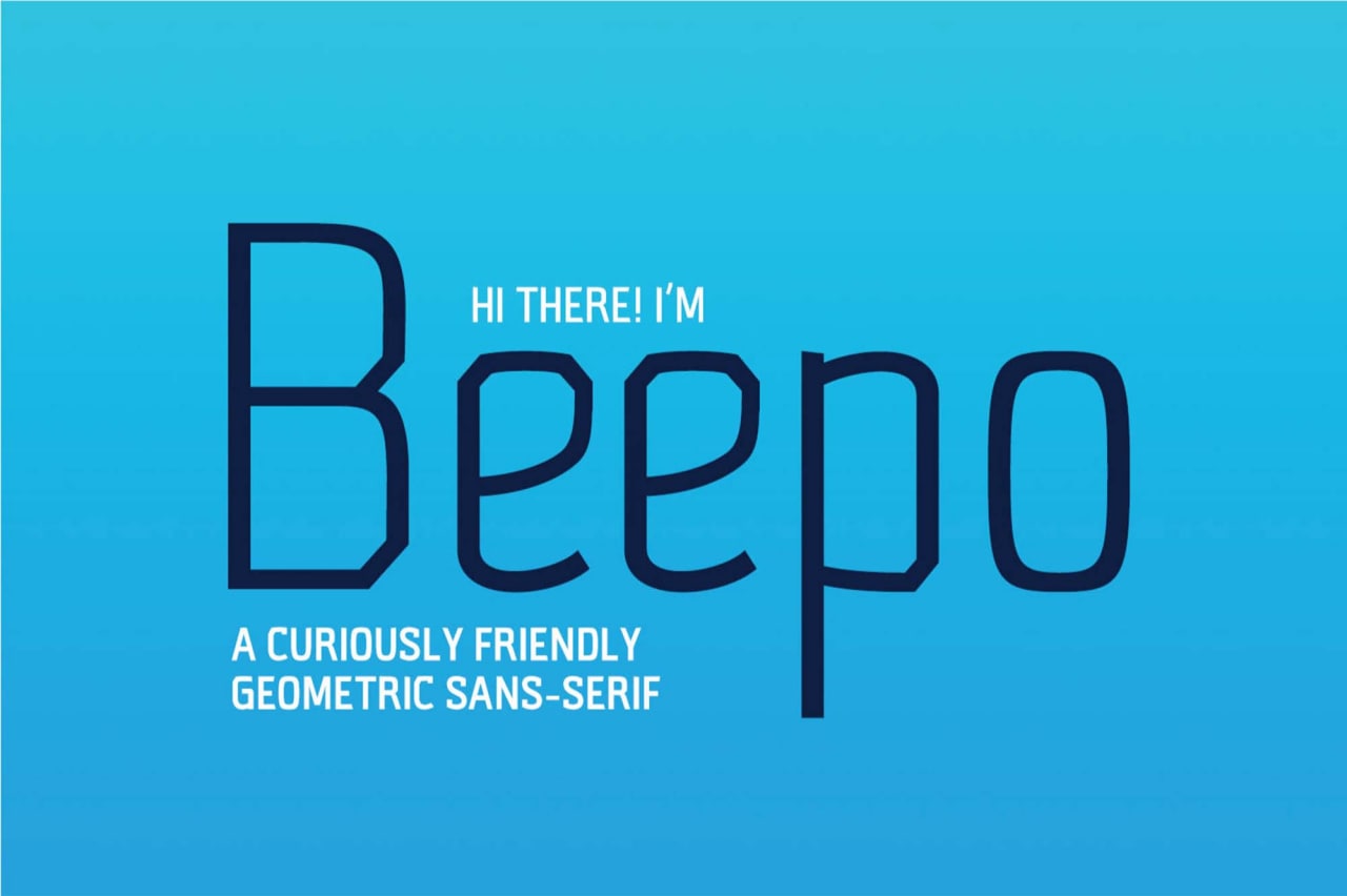 Download Beepo Font Free - Modern and Versatile Design