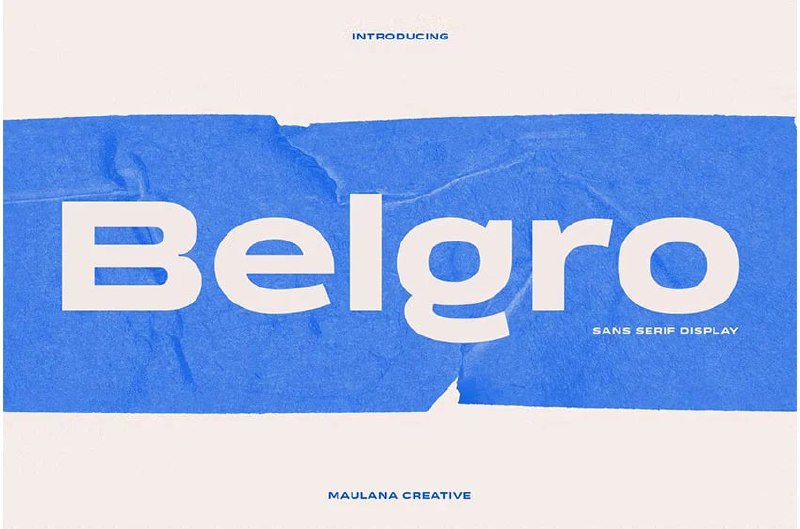 Download Belgro Font Free - Stylish & Versatile Typeface