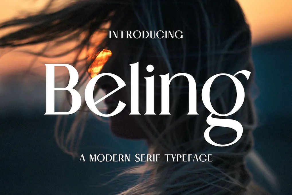 Download Beling - Modern Serif Typeface for Stylish Design