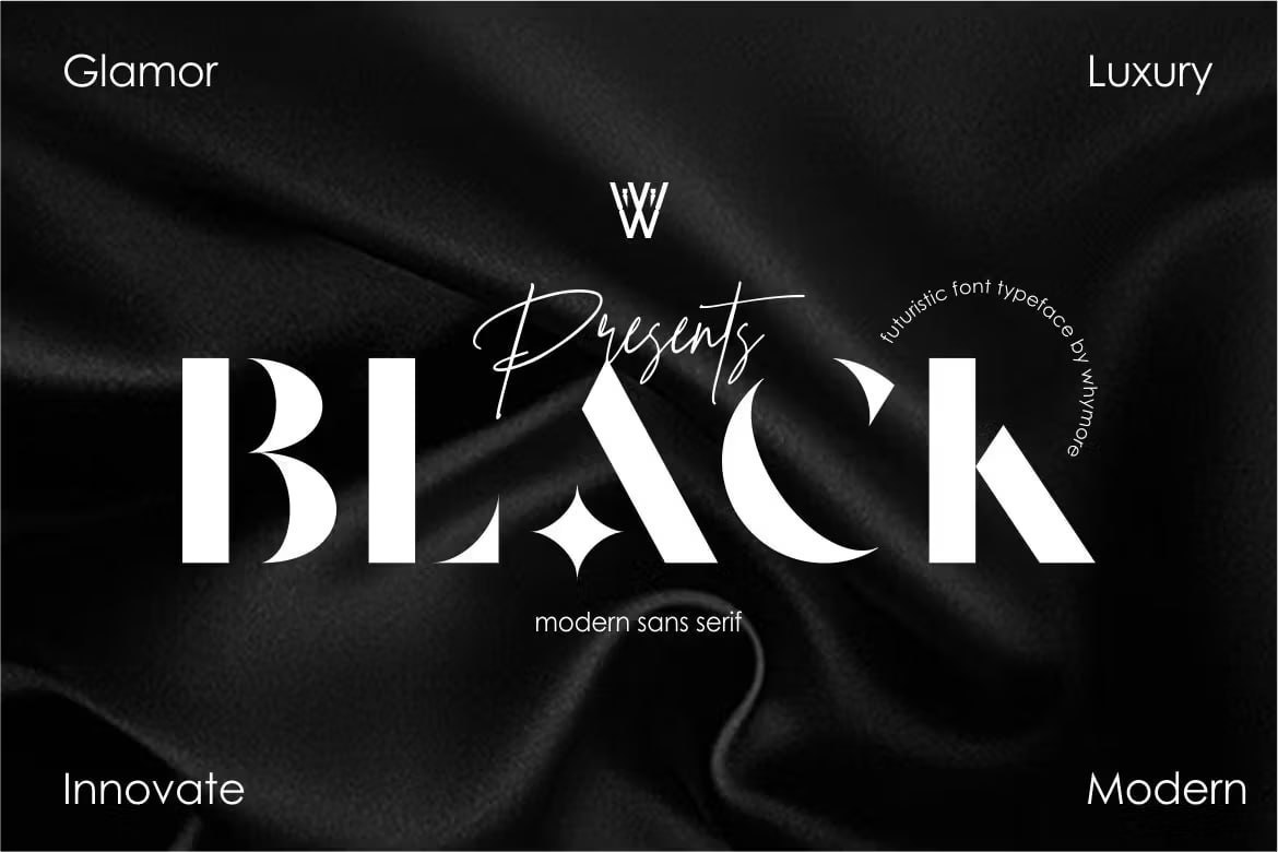 Download Black Font Free - Bold and Modern Design