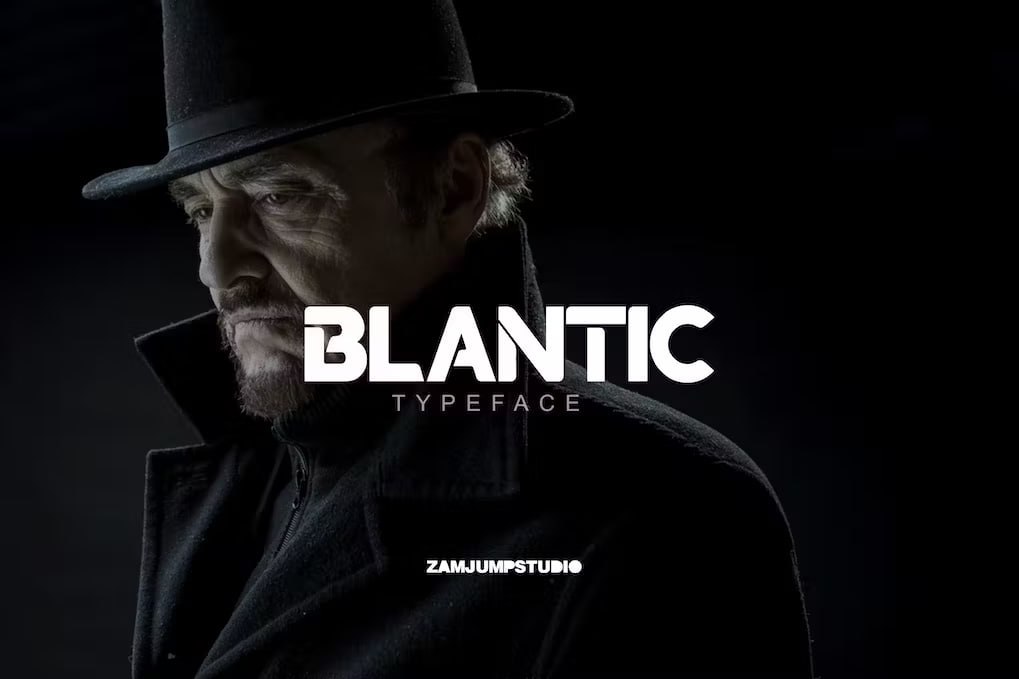 Download Blantic Font Free - Stylish & Versatile Typeface