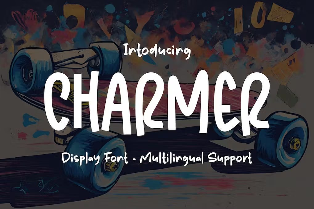 Скачайте бесплатно шрифт Charmer Display Font - стильный шрифт для вашего проекта