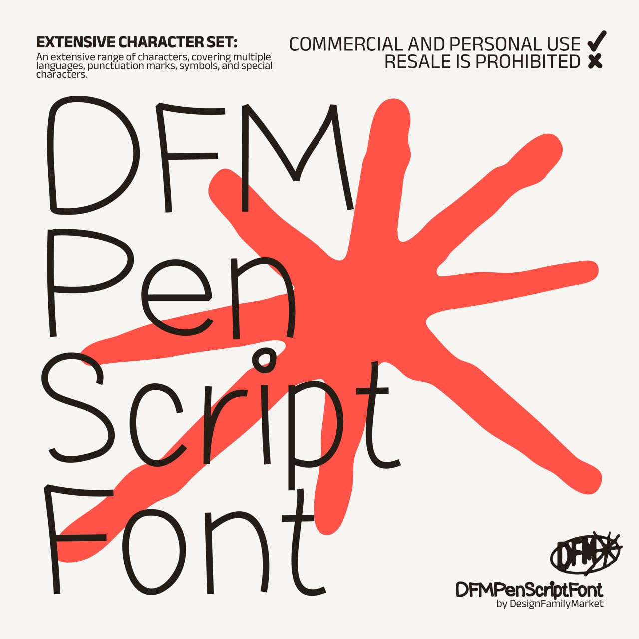 Скачайте DFM Pen Script Font - уникальный рукописный шрифт