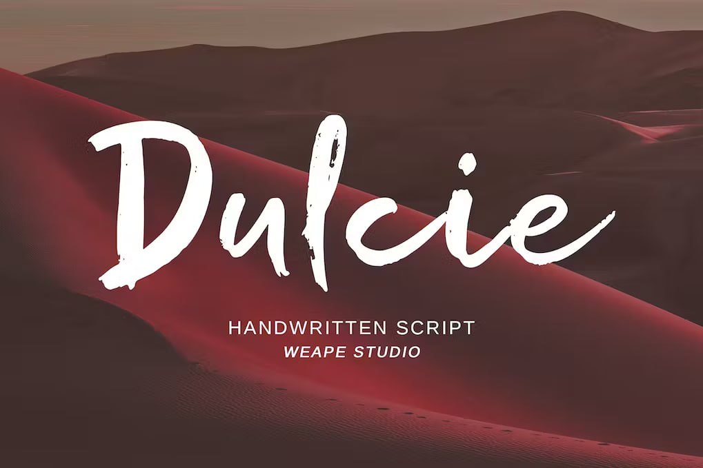 Dulcie Free Download - Charming Handwritten Font for All