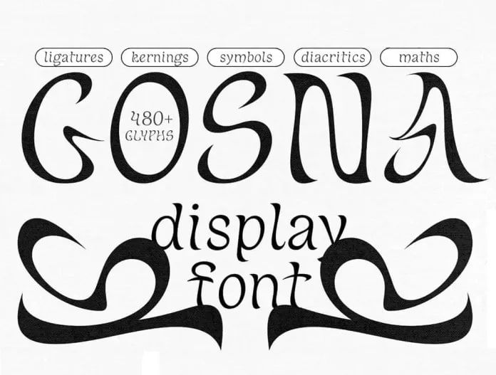 Download Gosna Font for Free - Unique, Stylish Design