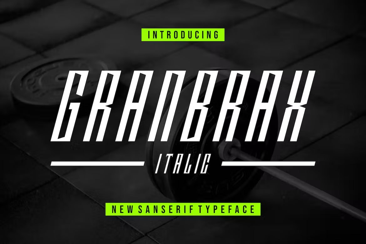 Download Granbrax Italic Font Free - Stylish & Modern Design