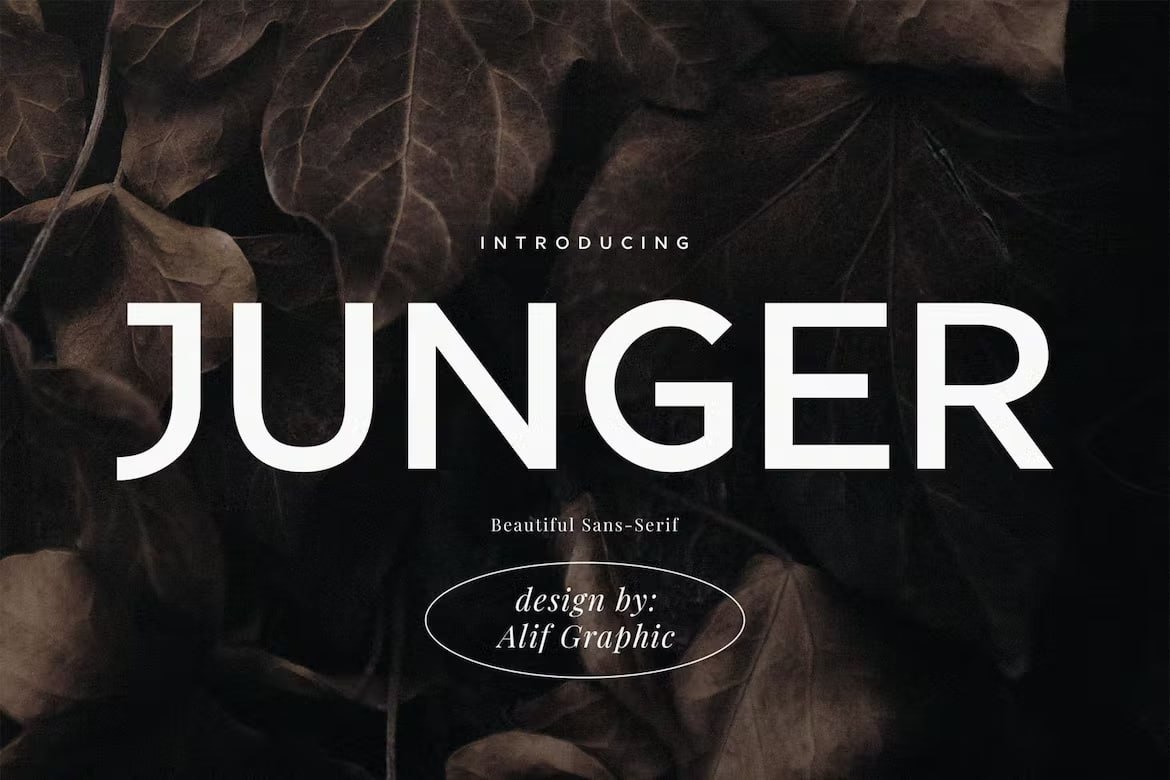 Download Junger Font Free - Stylish Modern Typeface