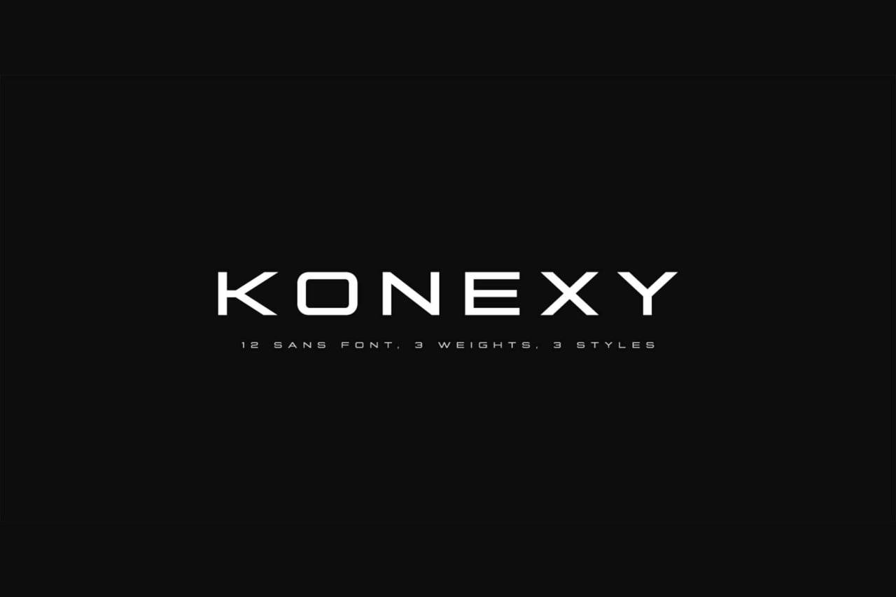 Download Konexy Font Free - Stylish and Modern Typeface