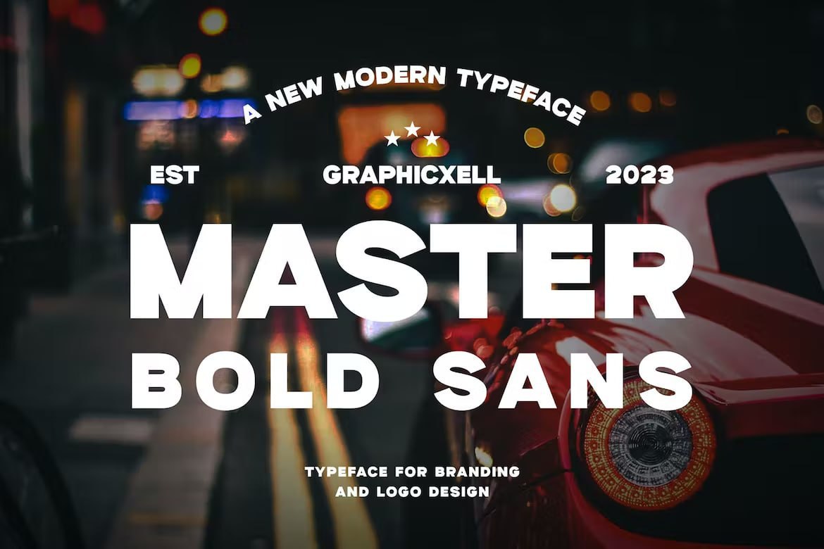 Kostenloser Download der Master Bold Sans Font – Robuster Schriftstil