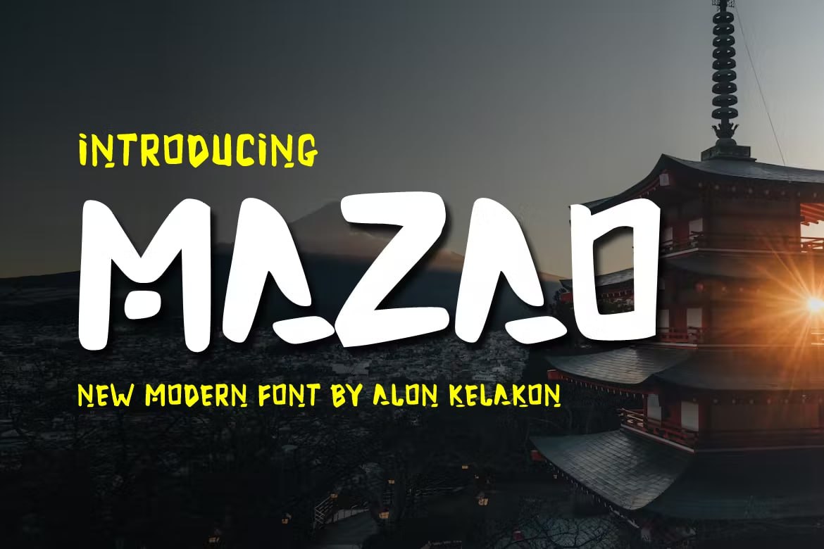 Download Mazao Font Free - Versatile and Modern Typeface