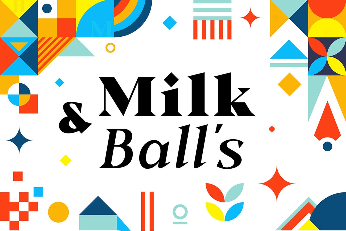 Entdecken Sie die Milk And Balls Schriftart – Verspielt und Einzigartig!