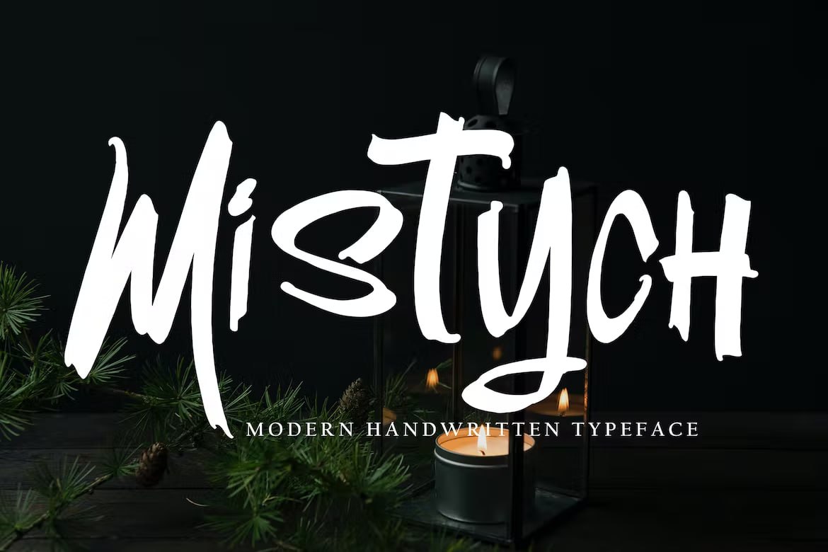 Download Mistych Font Free - Elegant & Playful Design