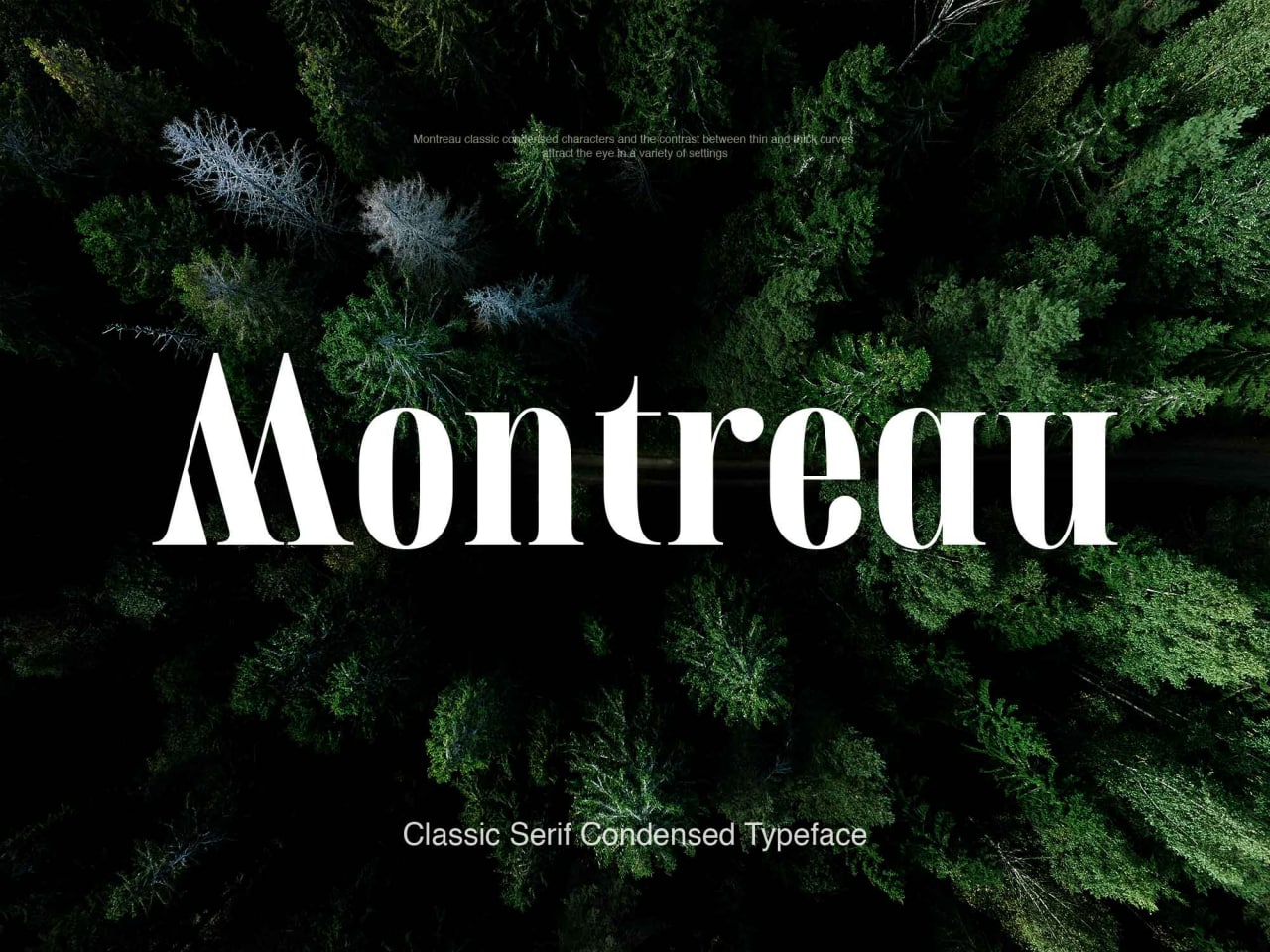 Montreau Schriftart jetzt herunterladen - Stilvoll und modern gestalten