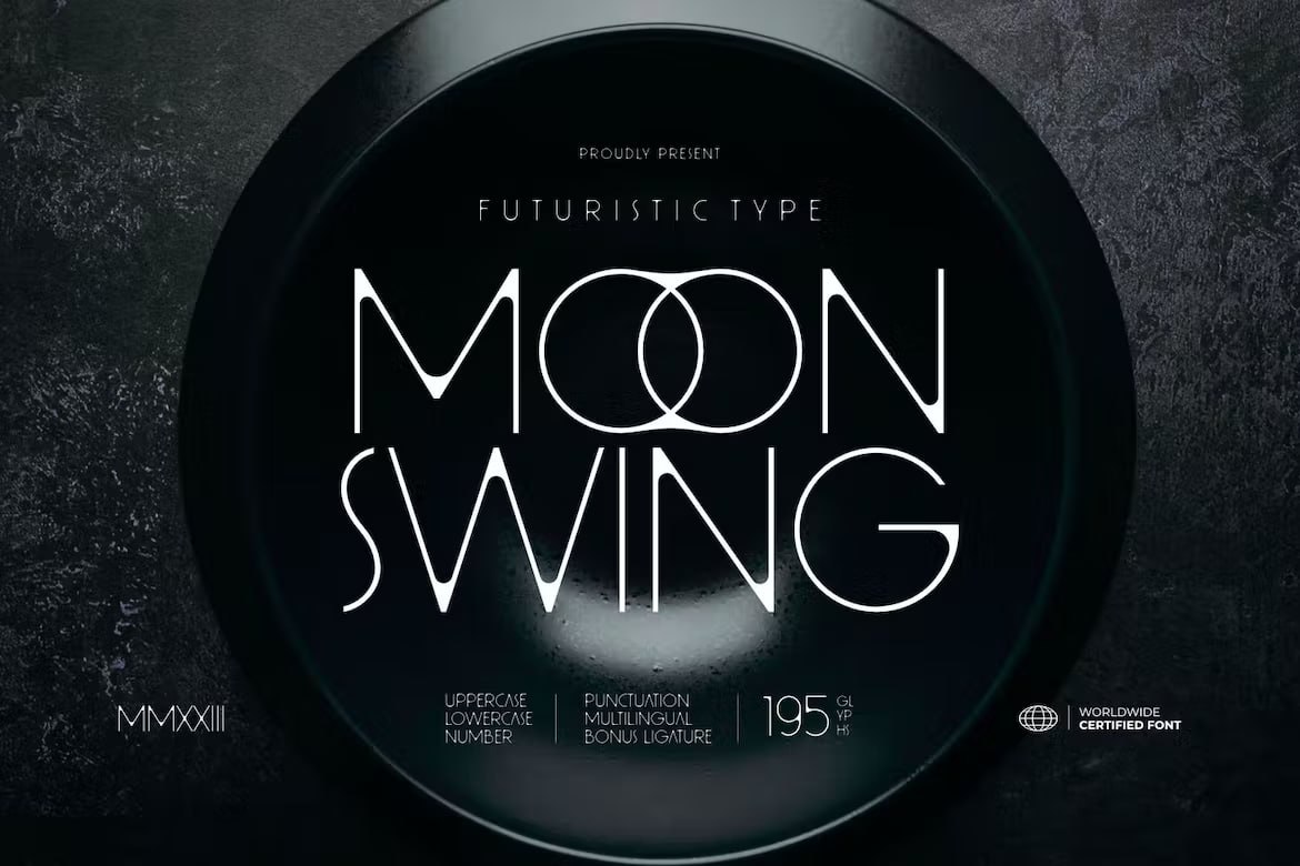 Download Moon Swing Futuristic Type Font for Free Now!