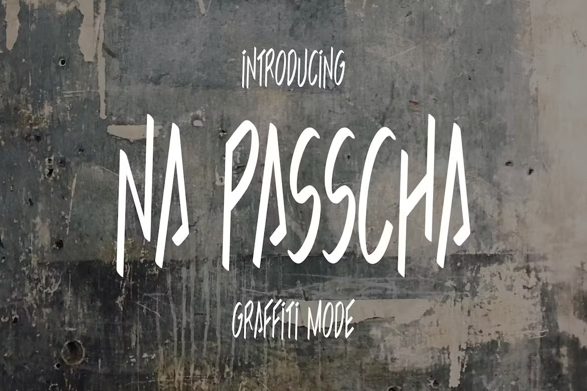 Download Na Passcha Font Free - Unique Decorative Typeface