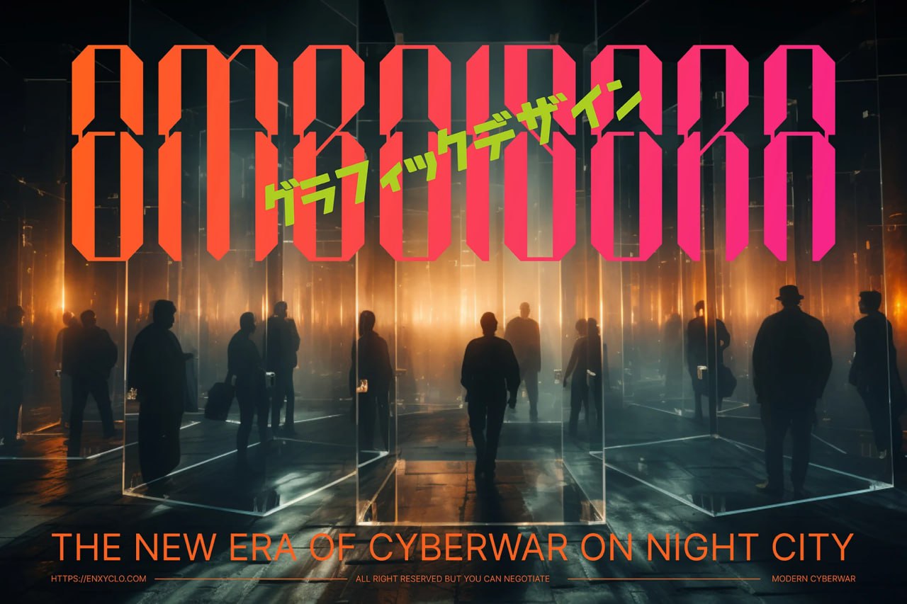 Laden Sie die Ncl Sephyrok Cyberpunk Font kostenlos herunter - Futuristisches Design