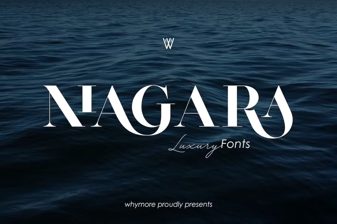 Скачайте бесплатно шрифт Niagara Beautifull Serif - элегантный шрифт для вашего дизайна