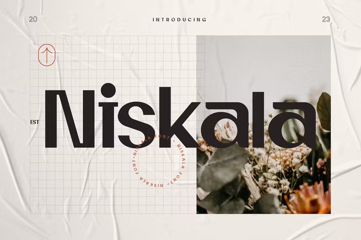 Download Niskala Elegant Font for Free - Stylish and Modern