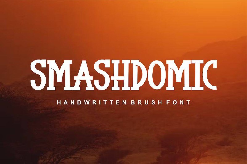 Download Smashdomic Modern Font - Stylish Free Typeface