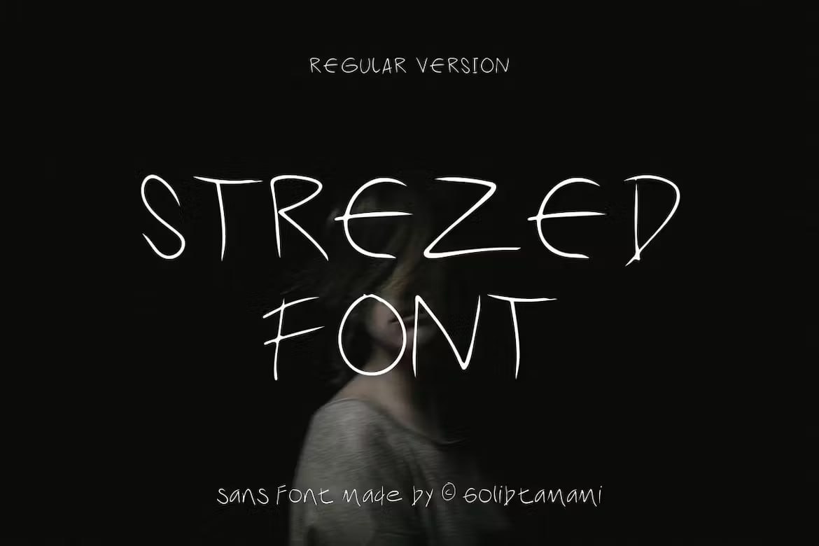 Download Strezed Font Free - Modern and Eye-Catching Design