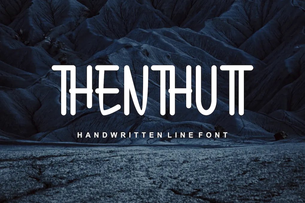 Скачайте бесплатно шрифт Thenthutt Fonts - уникальный современный дизайн